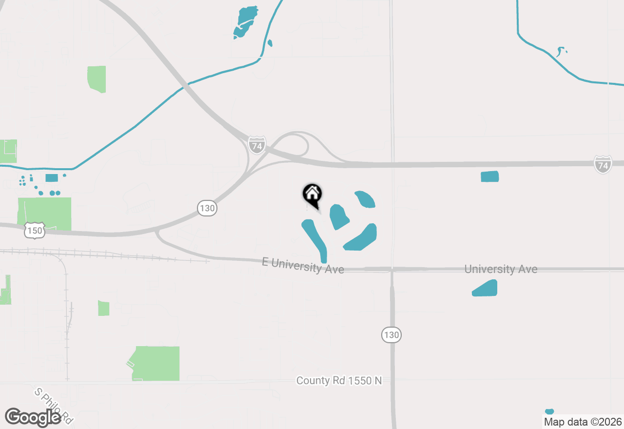 Map of 2809 Slayback Street, Urbana, IL 61802