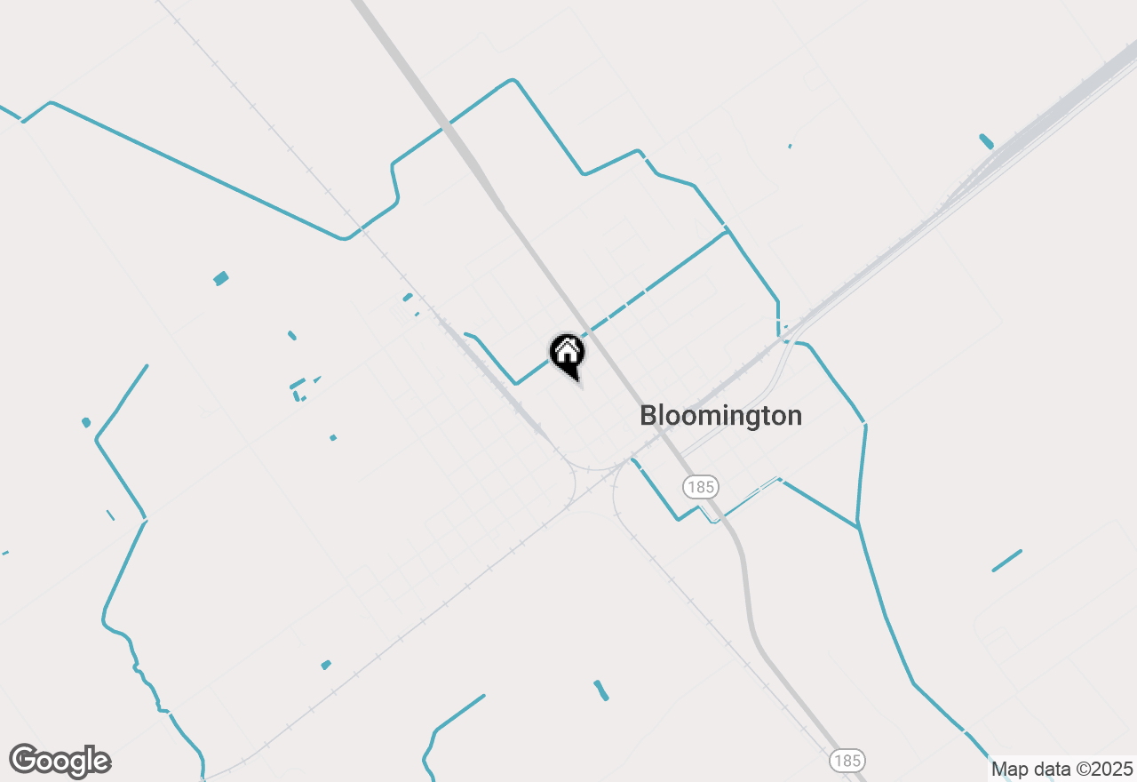 Map of 233 Indiana Street, Bloomington, TX 77951