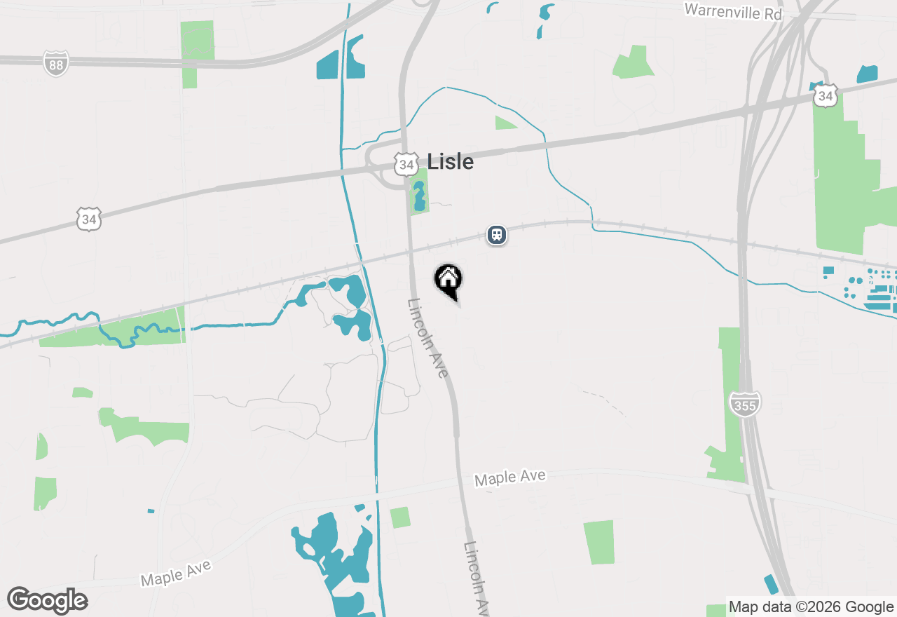 Map of 5018 Vernon Park Place, Lisle, IL 60532