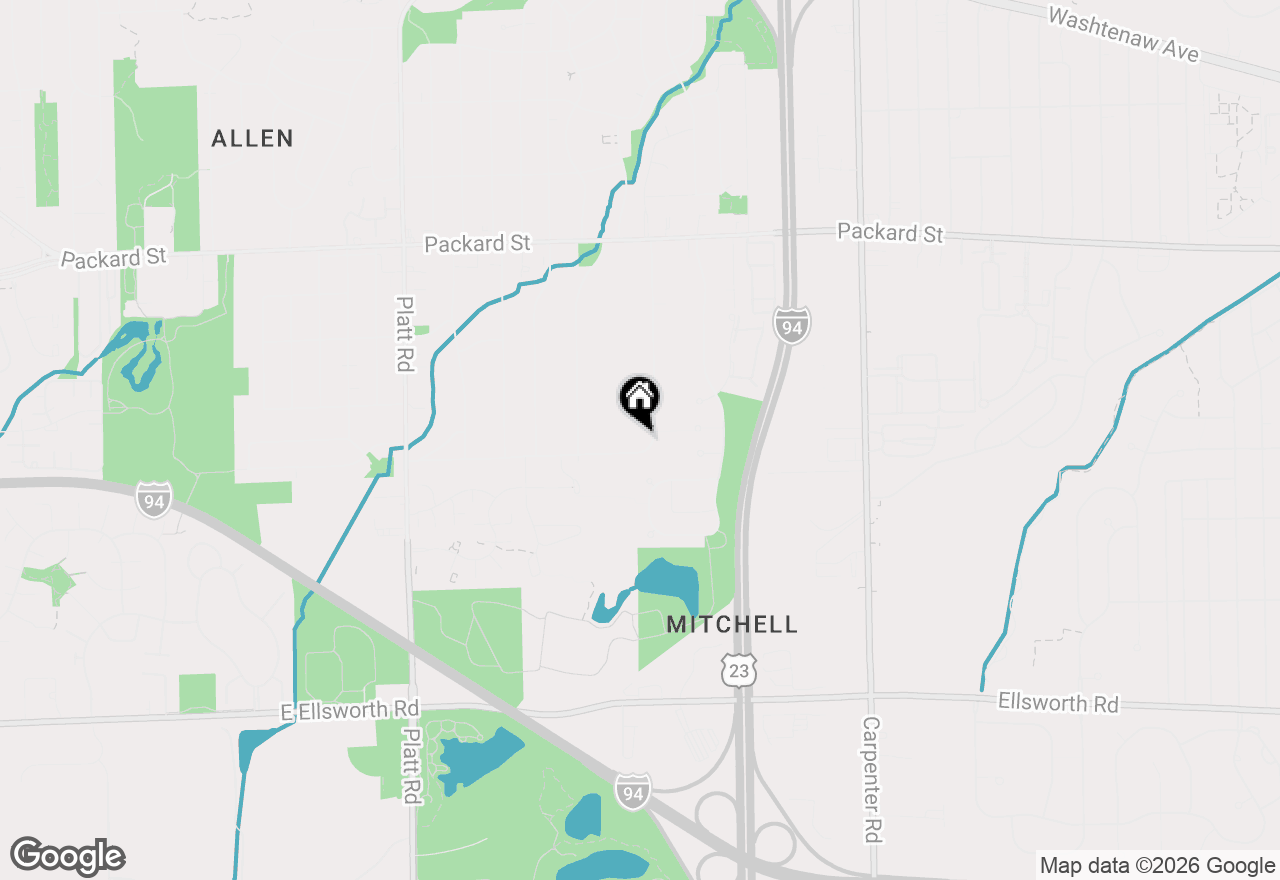 Map of 3446 Charing Cross Road, Ann Arbor, MI 48108