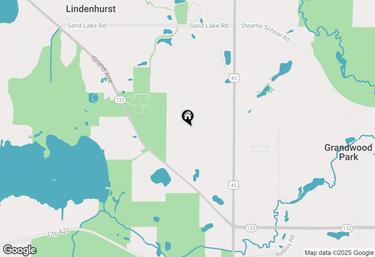 Map of 2892 Briargate Drive, Lindenhurst, IL 60046