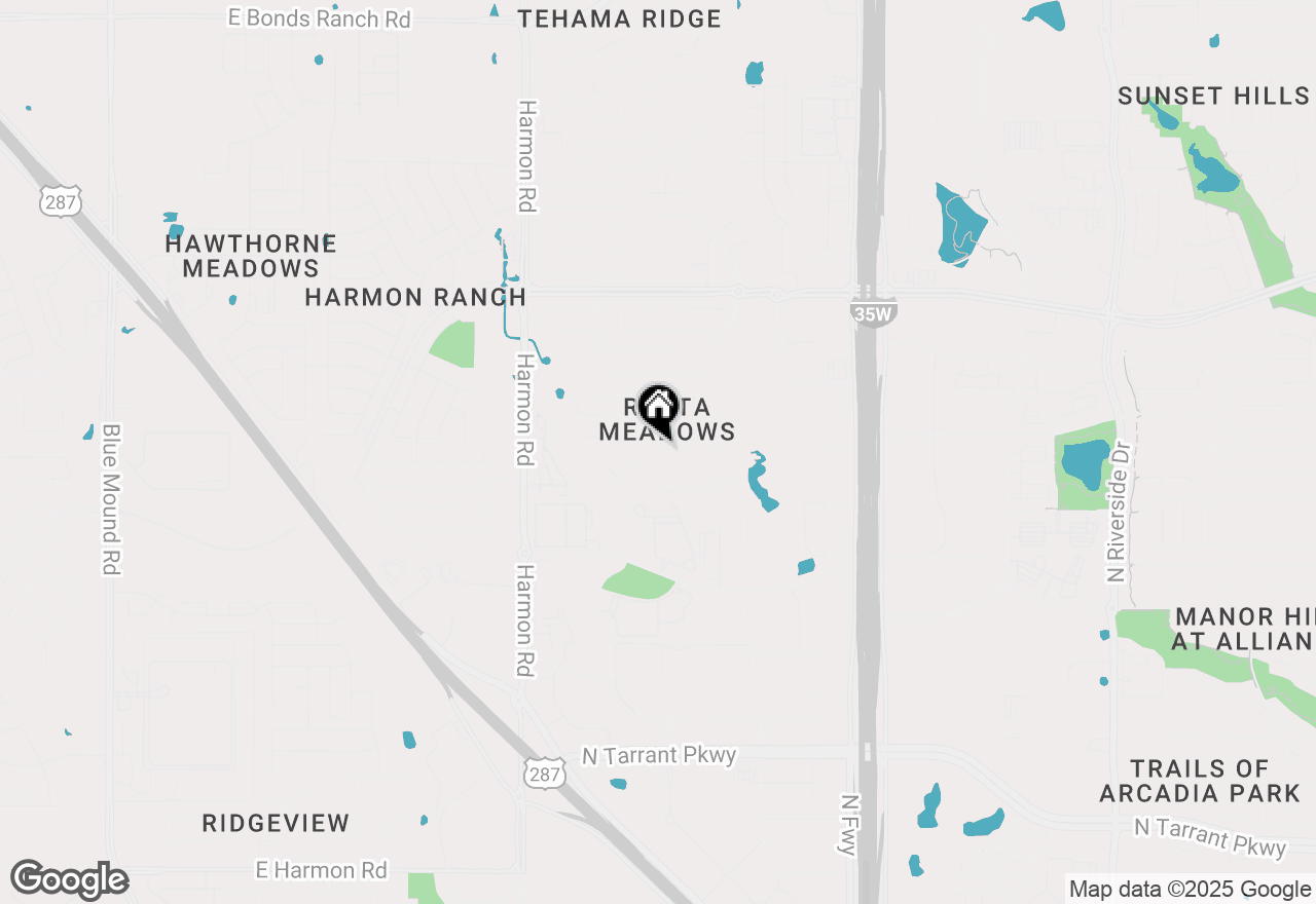 Map of 9237 Tierra Verde Drive, Fort Worth, TX 76177
