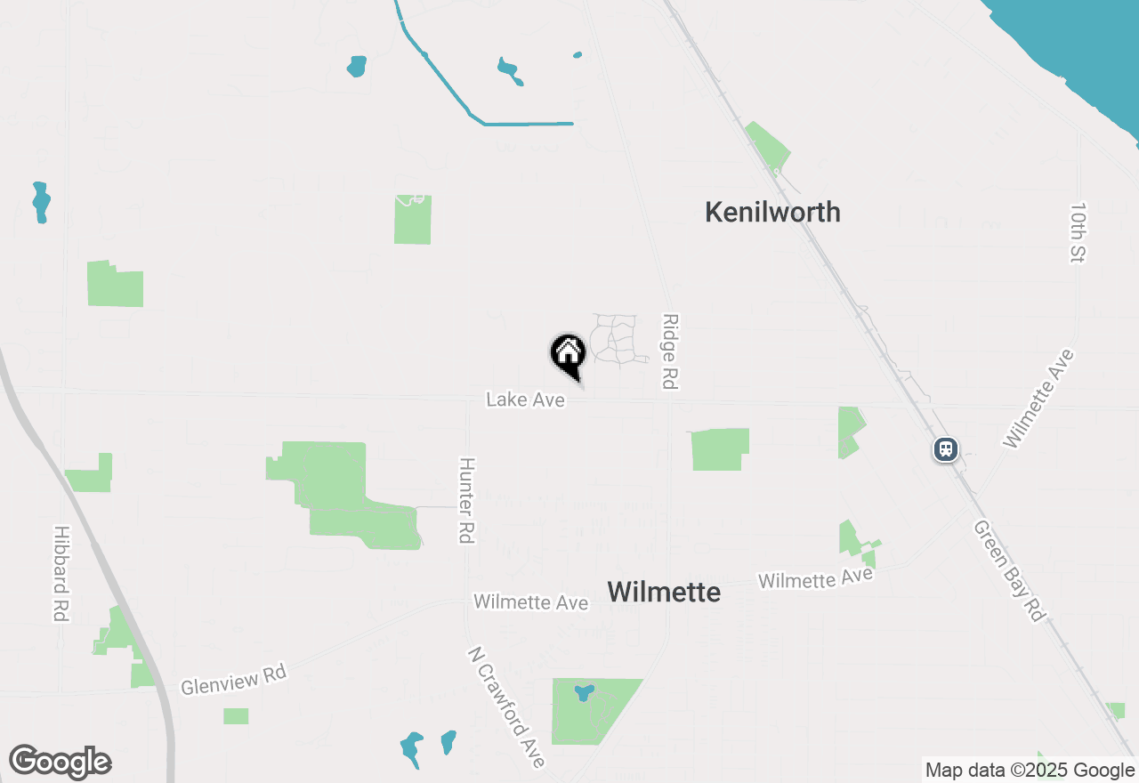 Map of 926 Amherst Lane, Wilmette, IL 60091