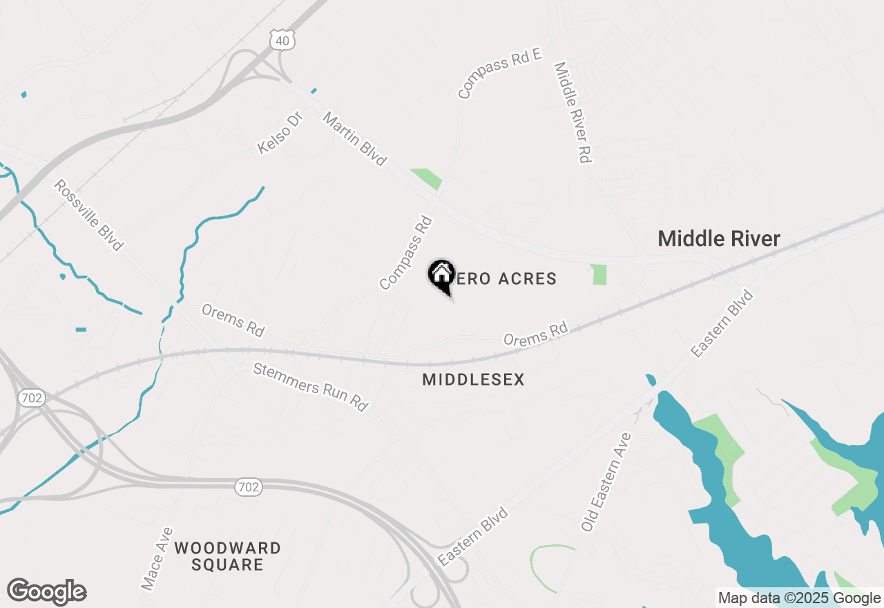 Map of 1100 Cord Street, Baltimore, MD 21220