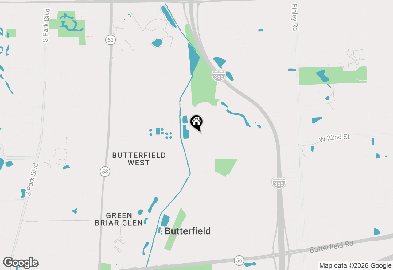 Map of 2090 S Valley Road, Lombard, IL 60148