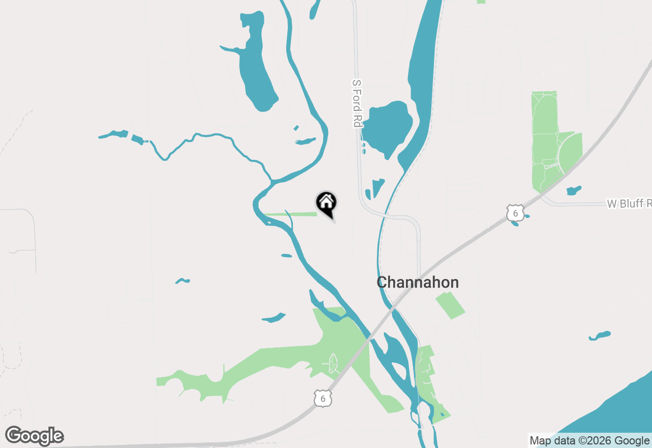 Map of 25715 W Cherokee Trail, Channahon, IL 60410