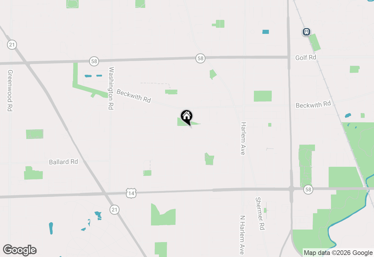 Map of 7520 Arcadia Street, Morton Grove, IL 60053