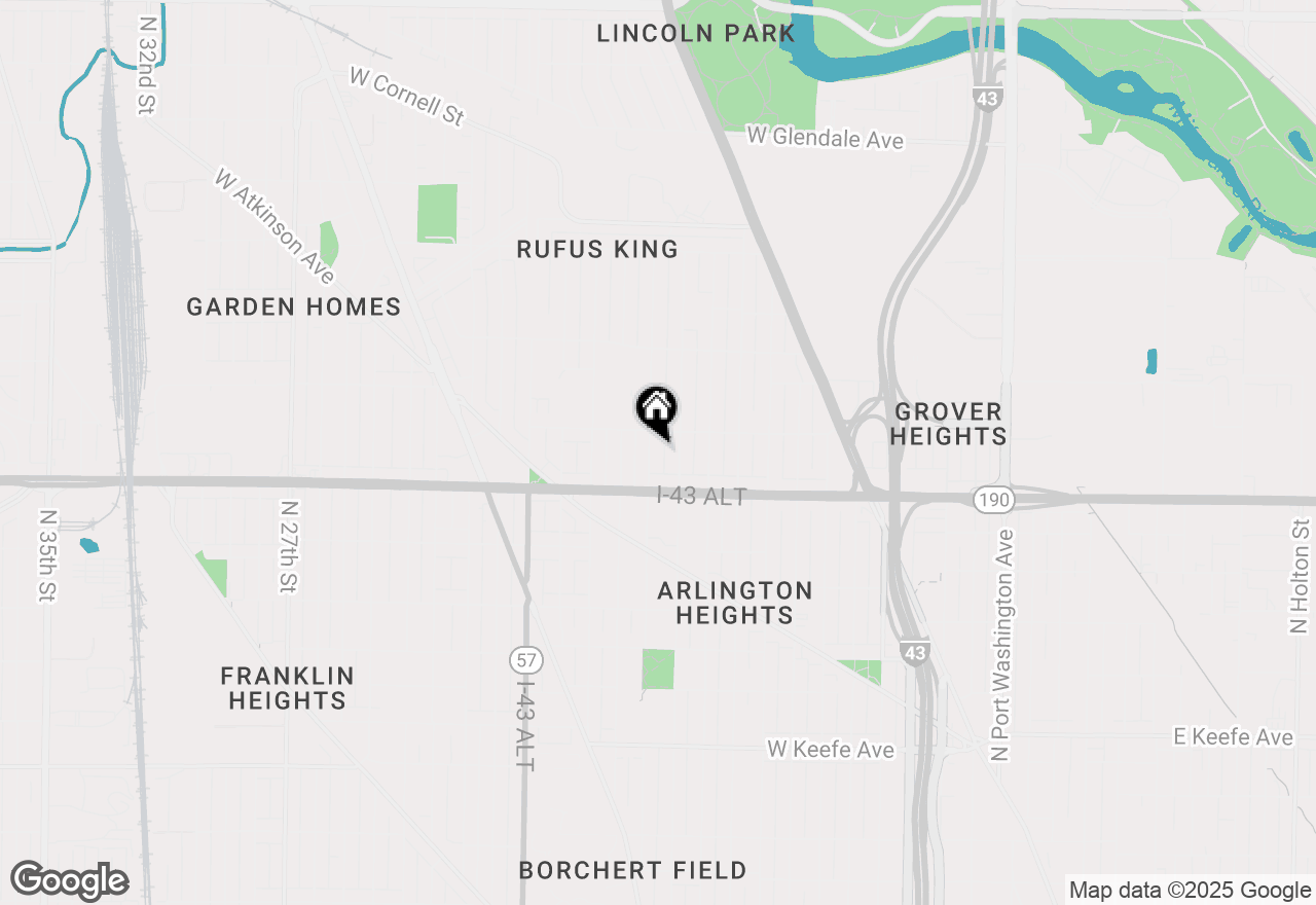 Map of 4048 N 17th St #4050, Milwaukee, WI 53209