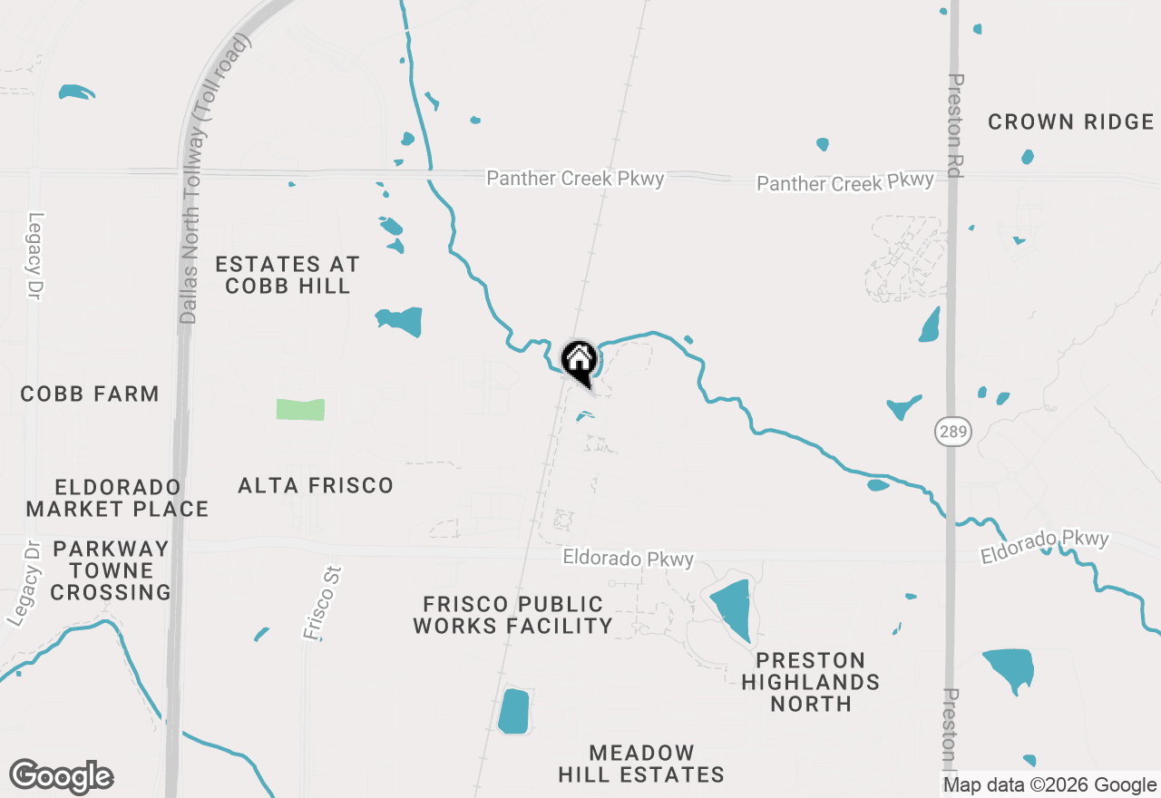Map of 7265 Sacaton Trail, Frisco, TX 75033