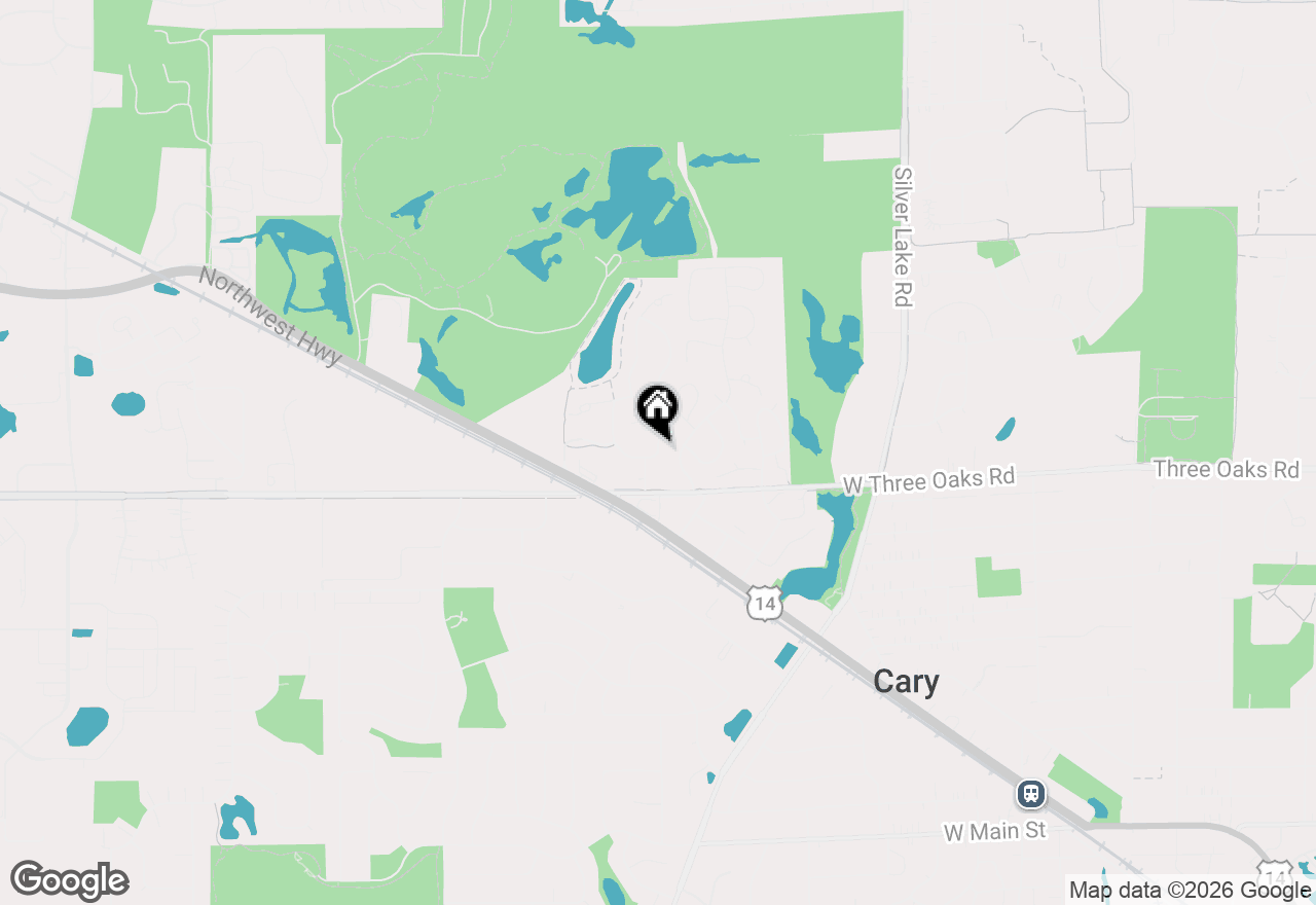 Map of 1125 Westlake Drive, Cary, IL 60013
