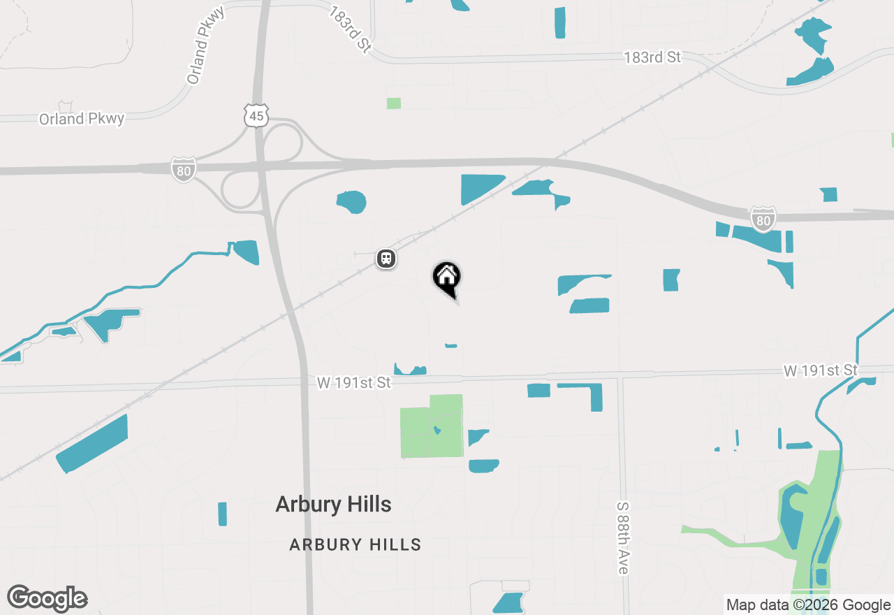 Map of 19015 S Jodi Road #H, Mokena, IL 60448