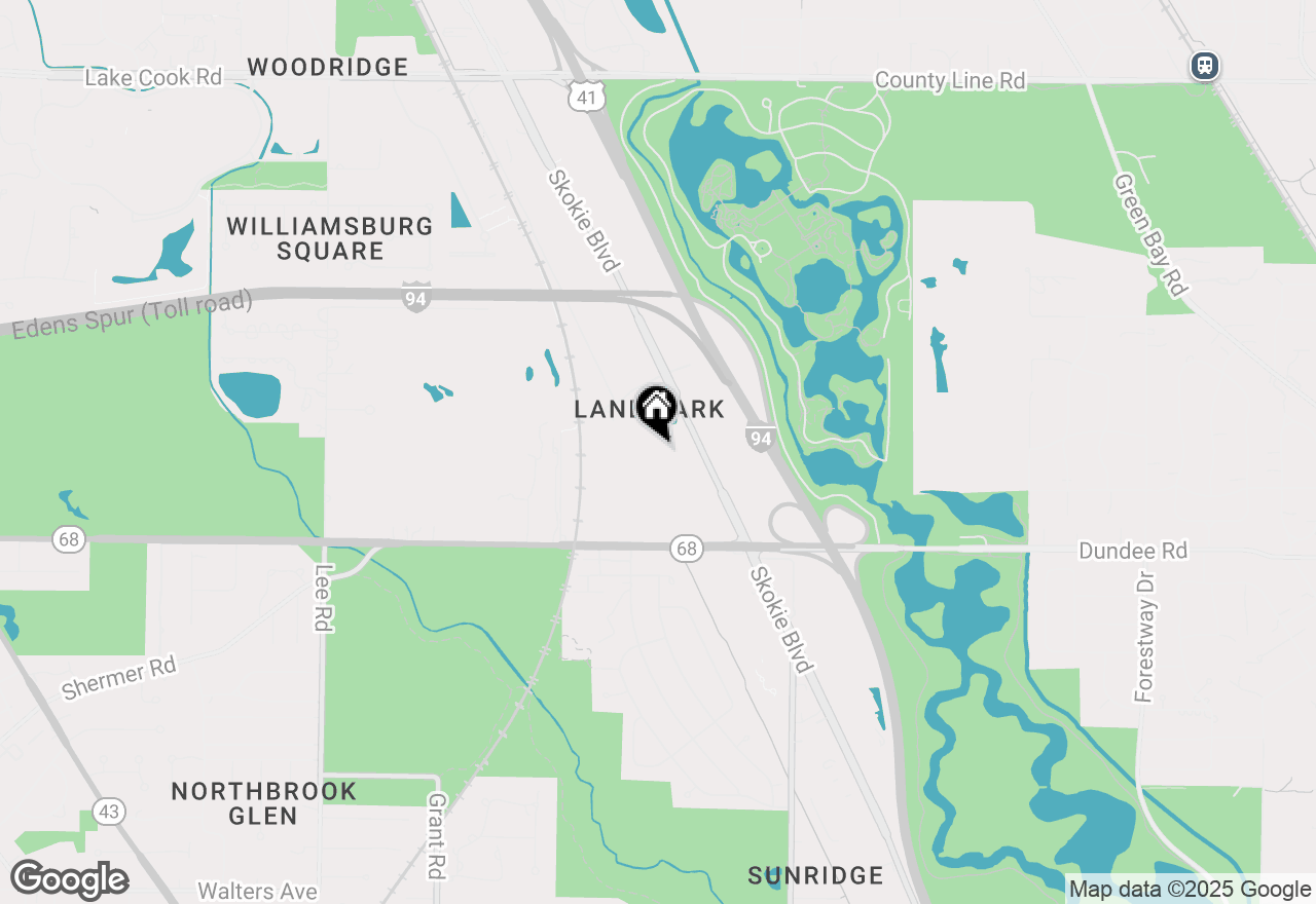 Map of 770 Skokie Boulevard #710, Northbrook, IL 60062