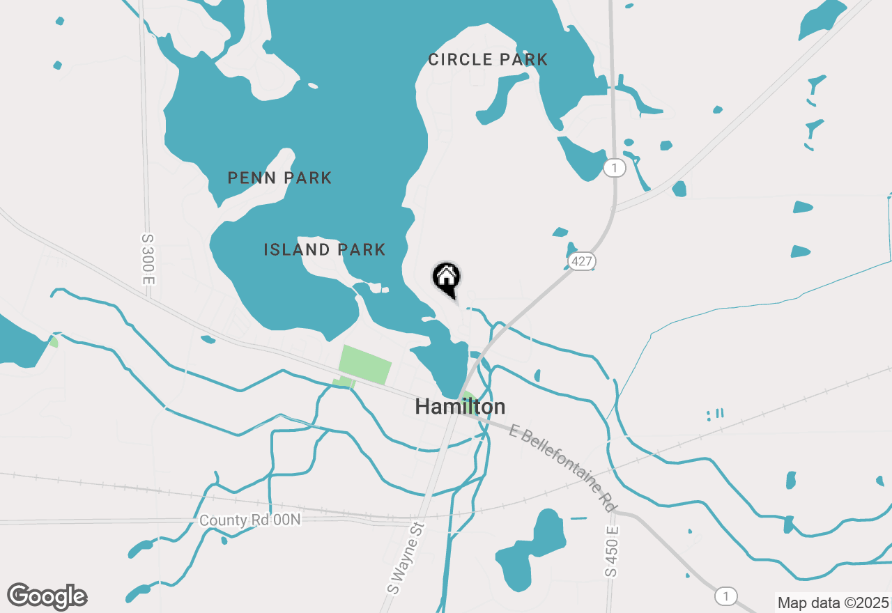 Map of 2395 Ln 150 Hamilton Lake, Hamilton, IN 46742