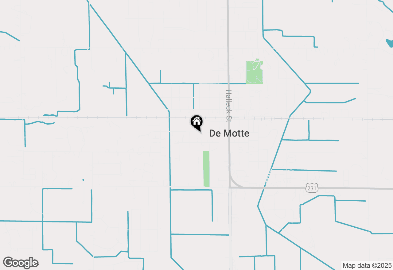 Map of 409 9th Street Sw, Demotte, IN 46310