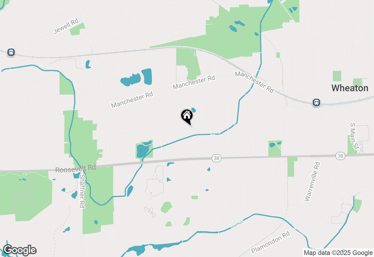 Map of 1718 Childs Street, Wheaton, IL 60187