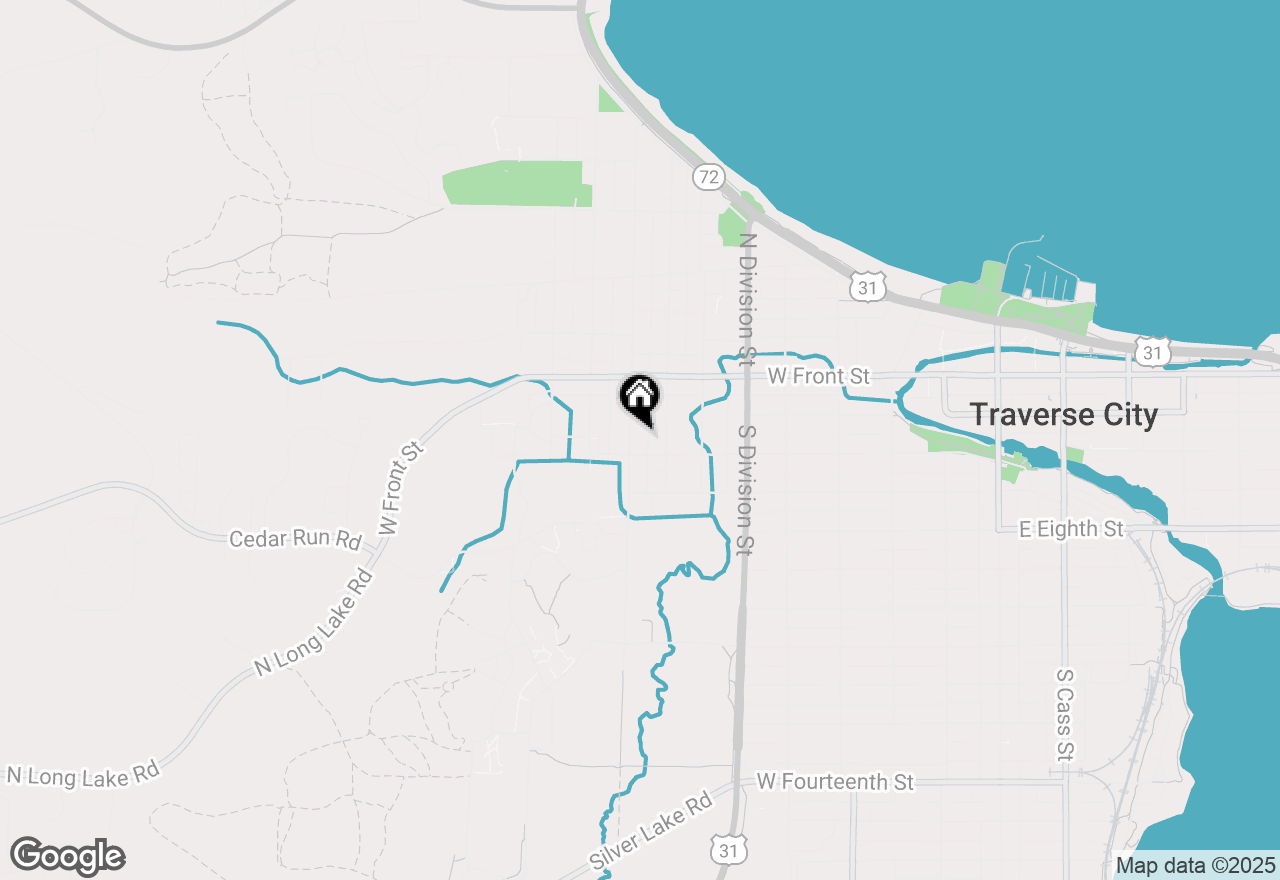 Map of 215 S Elmwood, Traverse City, MI 49684