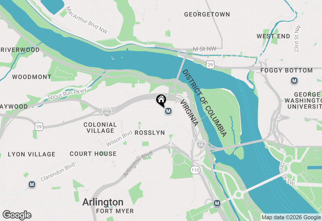 Map of 1881 N Nash Street #408, Arlington, VA 22209