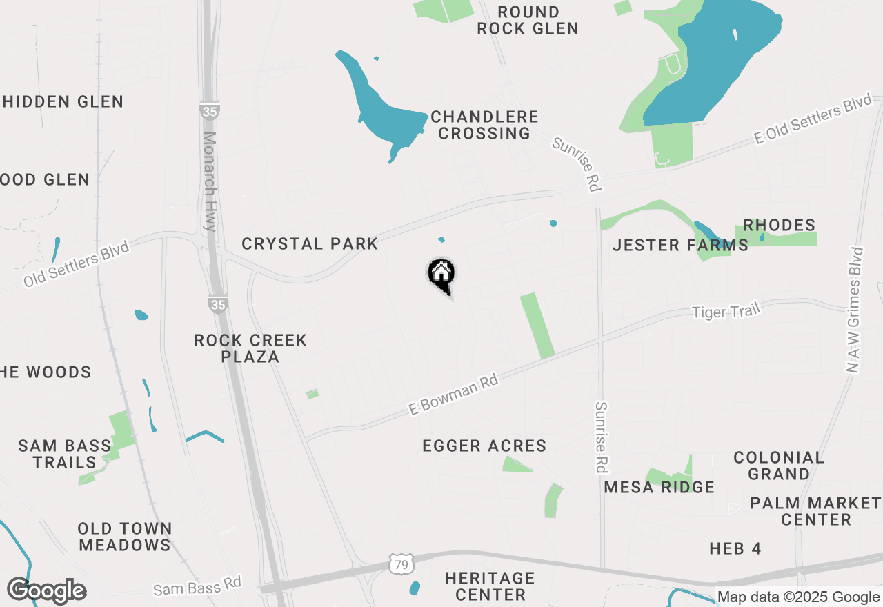 Map of 501 Texas Ave, Round Rock, TX 78664