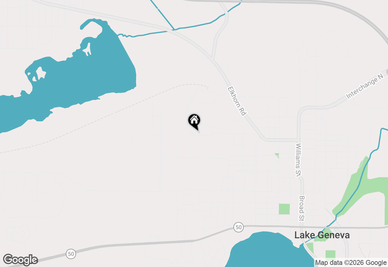 Map of 1765 La Salle St, Lake Geneva, WI 53147