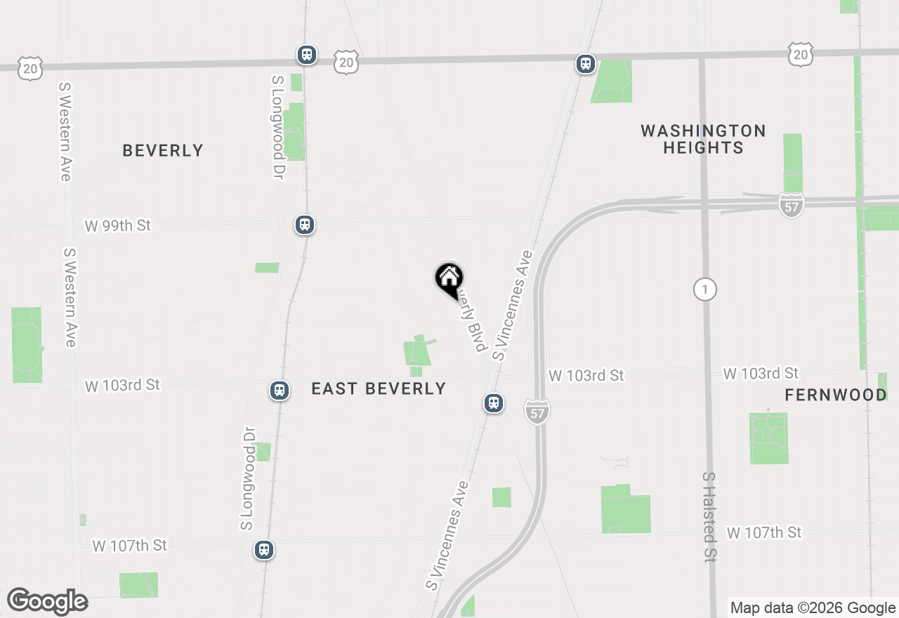 Map of 10116 S Malta Street, Chicago, IL 60643