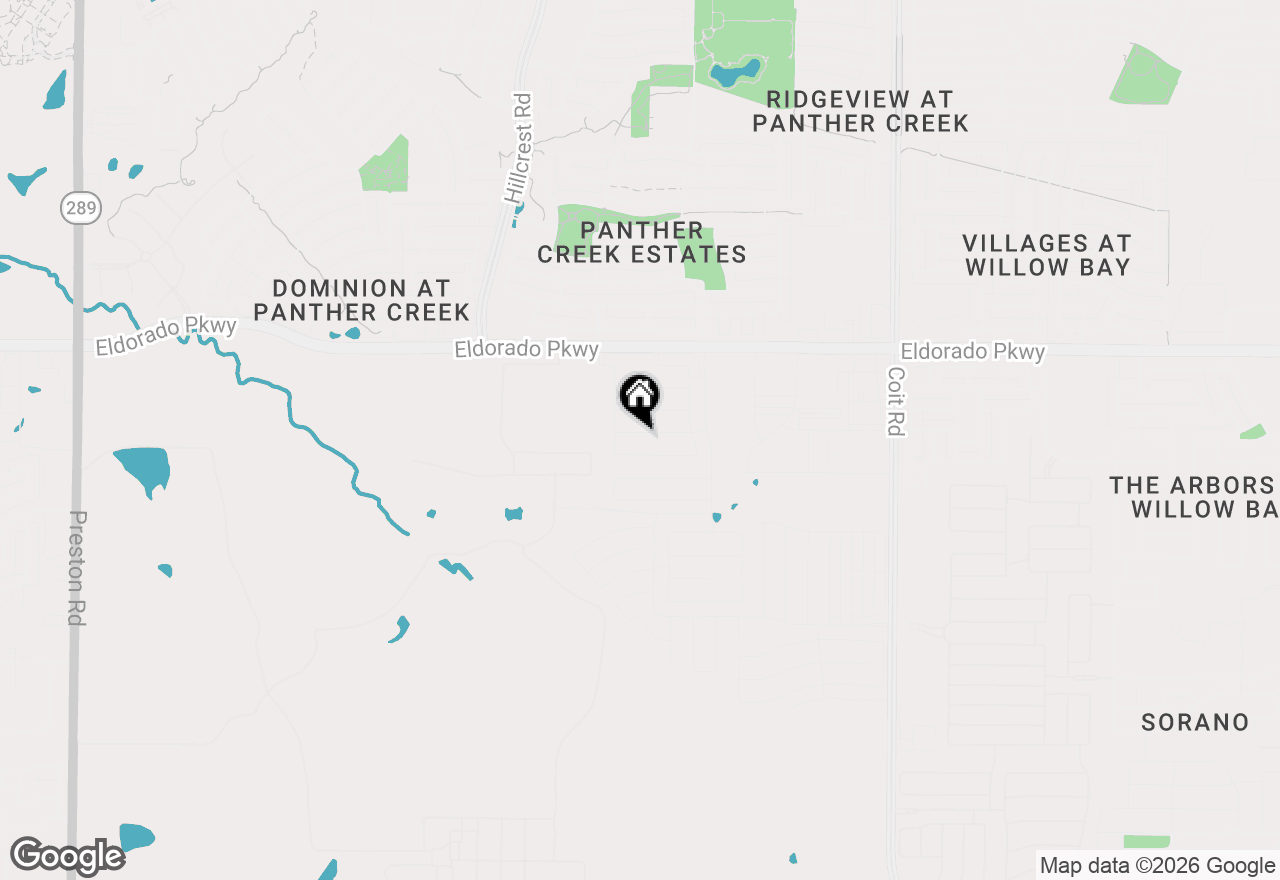 Map of 11587 Pinto Street, Frisco, TX 75035