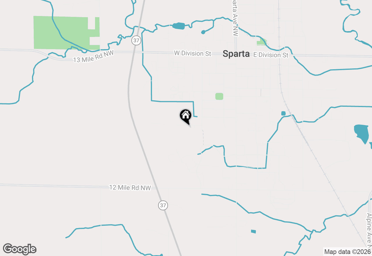 Map of 276 Nelson Street, Sparta, MI 49345