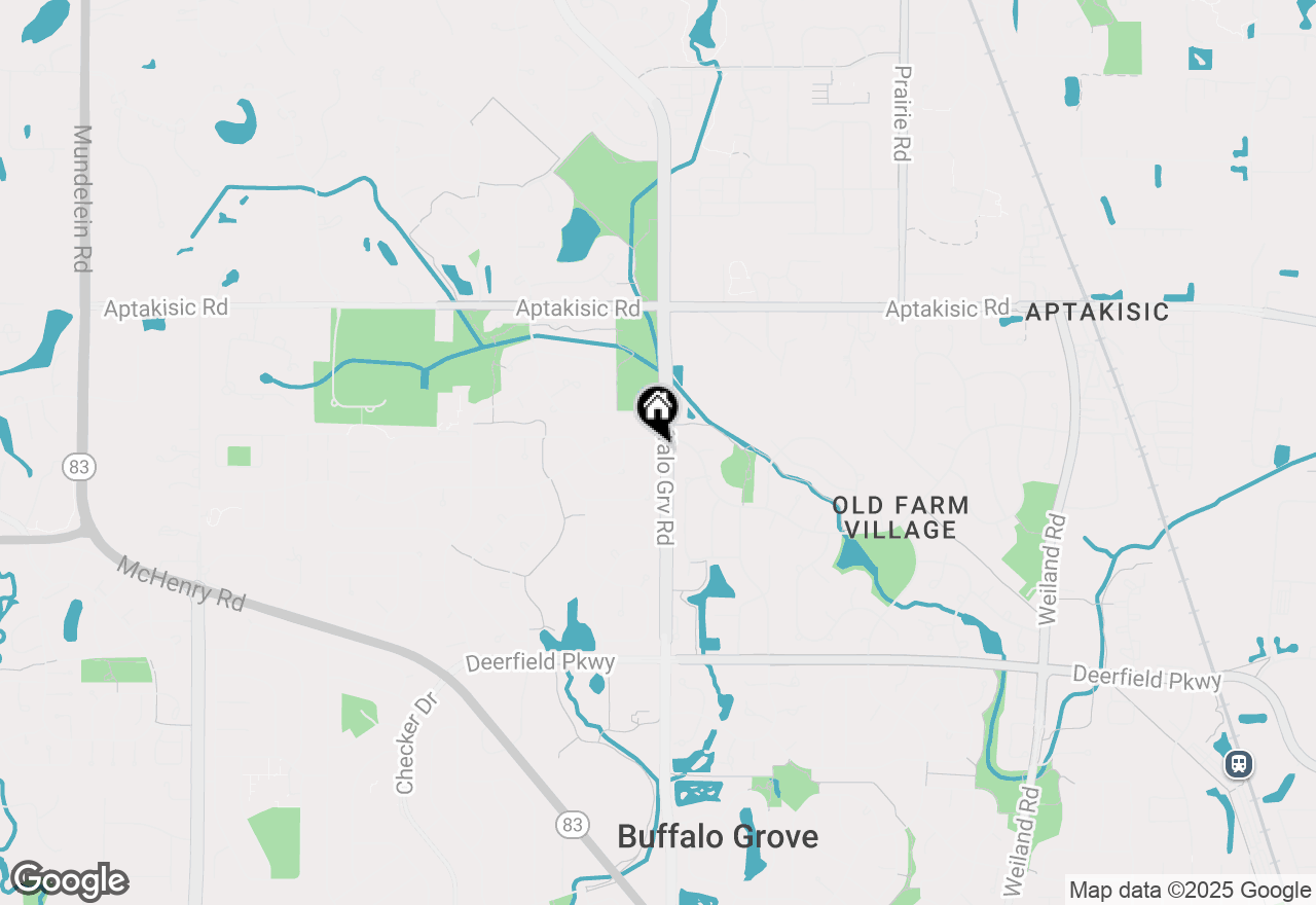 Map of 305 Ronnie Drive, Buffalo Grove, IL 60089