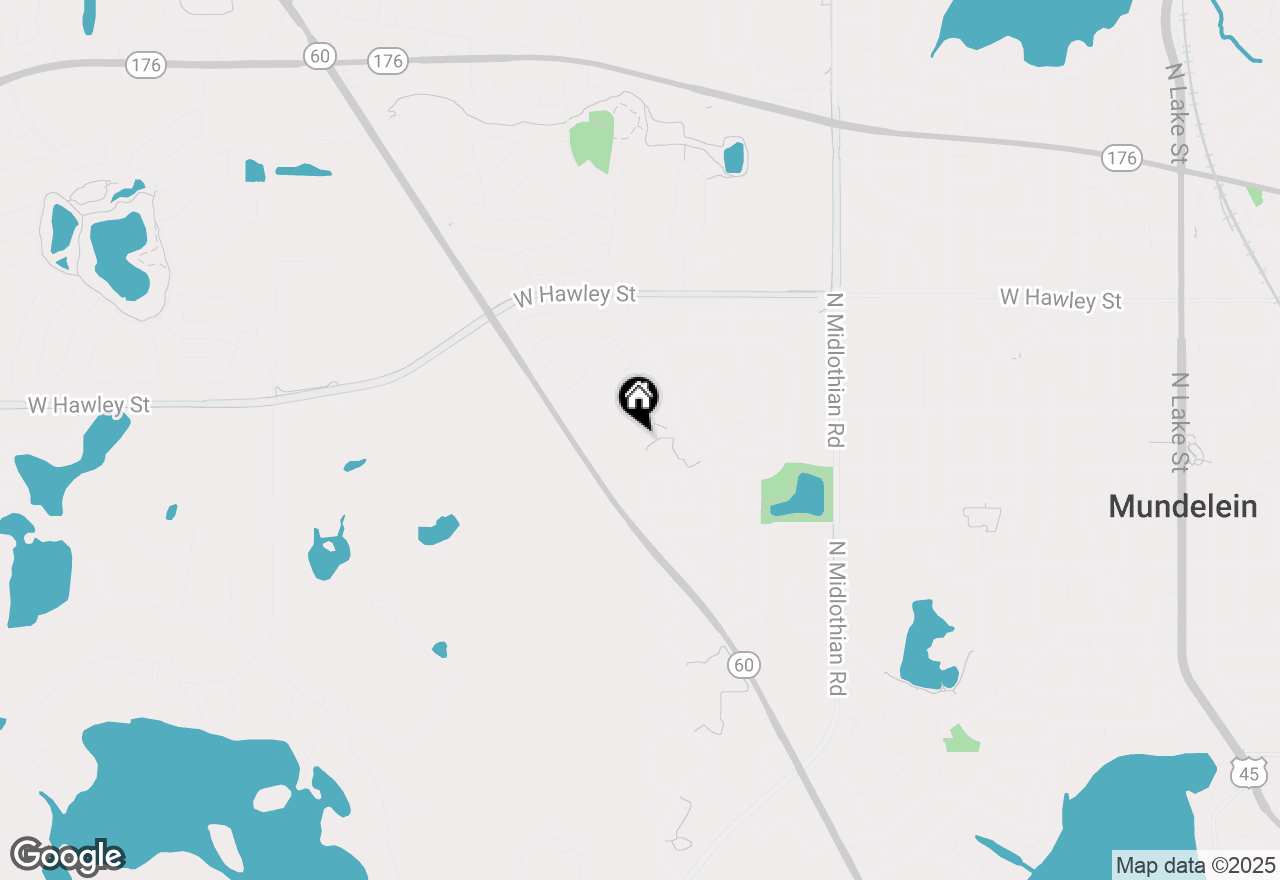 Map of 123 Dunton Court, Mundelein, IL 60060