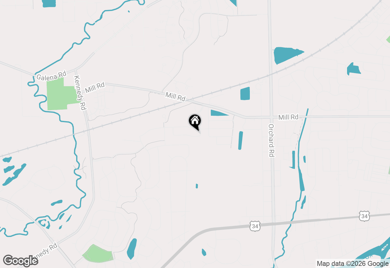 Map of 3345 Seeley Street, Yorkville, IL 60560