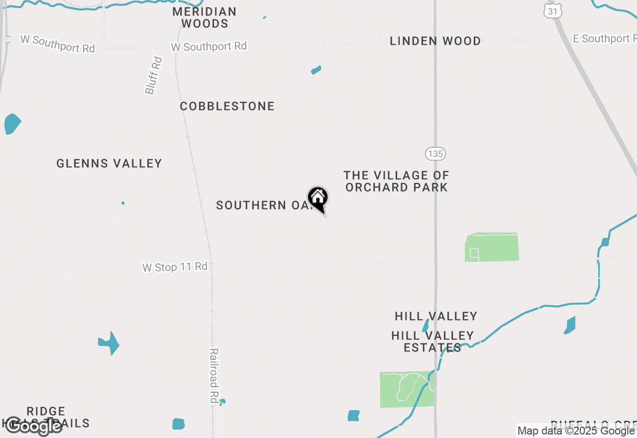 Map of 511 Silver Fox Court, Indianapolis, IN 46217