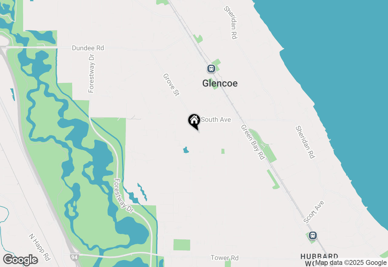 Map of 470 Washington Avenue, Glencoe, IL 60022