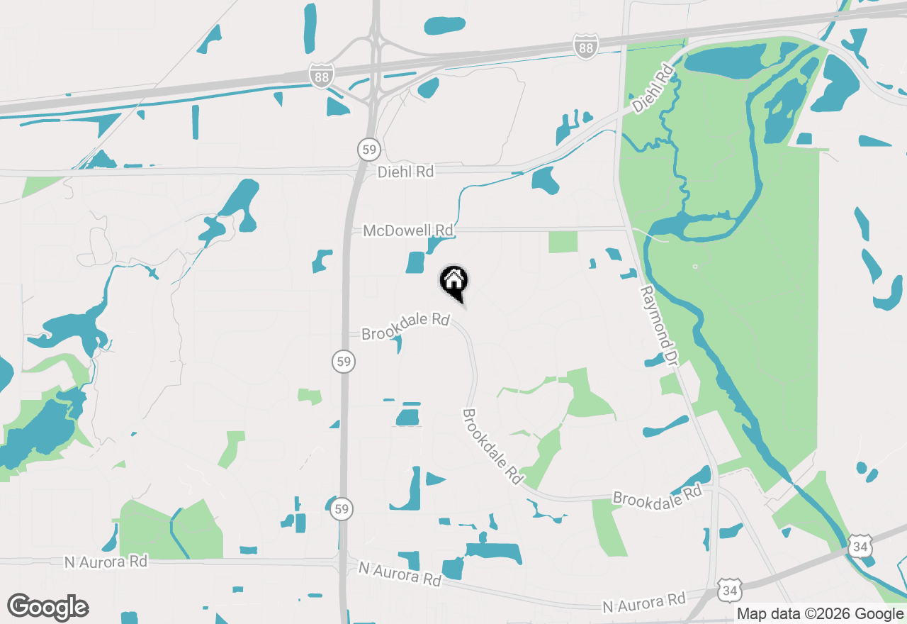 Map of 1903 Brookdale Drive #205, Naperville, IL 60563