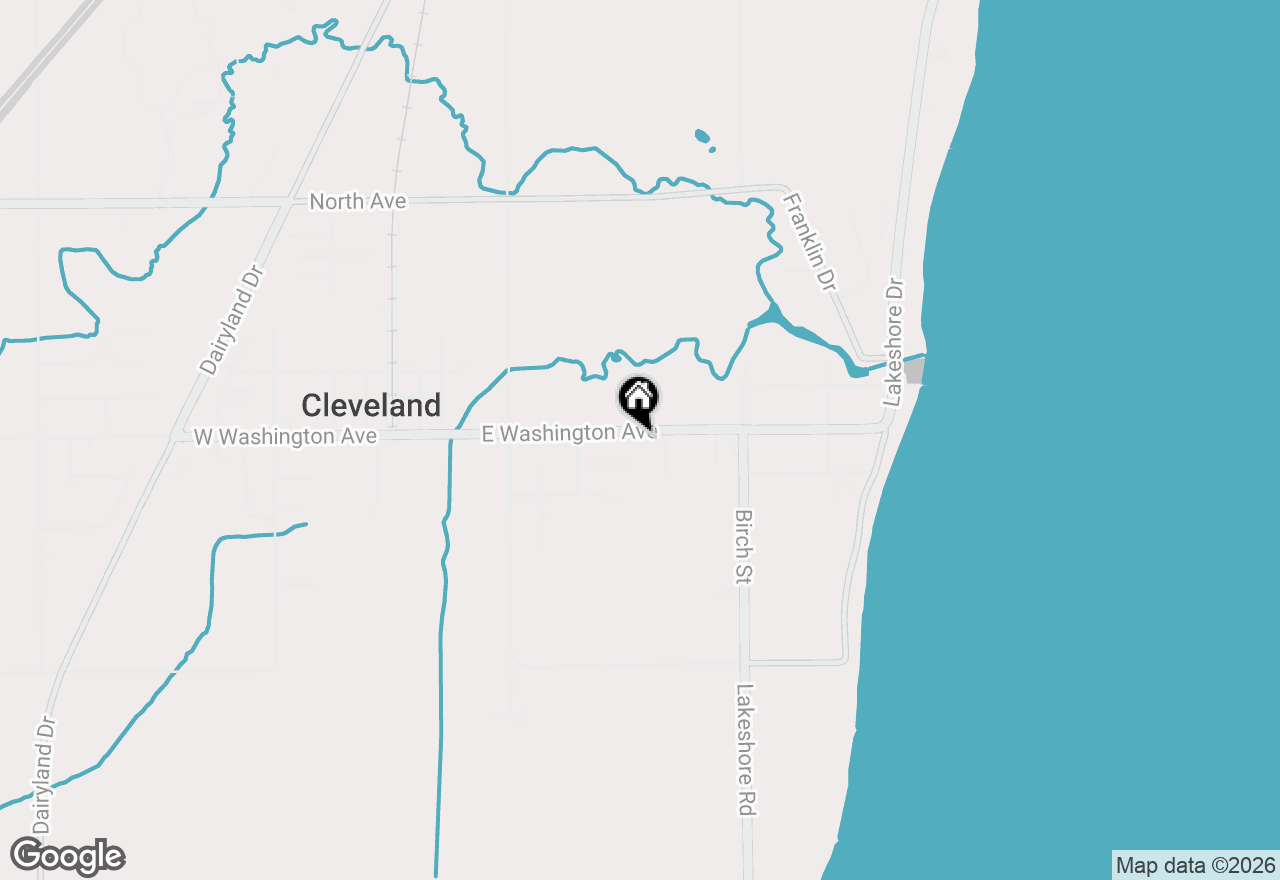 Map of 615 E Washington Ave, Cleveland, WI 53015