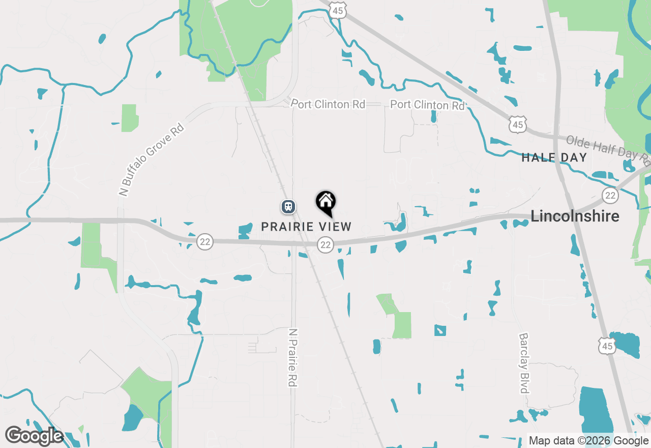 Map of 214 Taylor Court, Buffalo Grove, IL 60089
