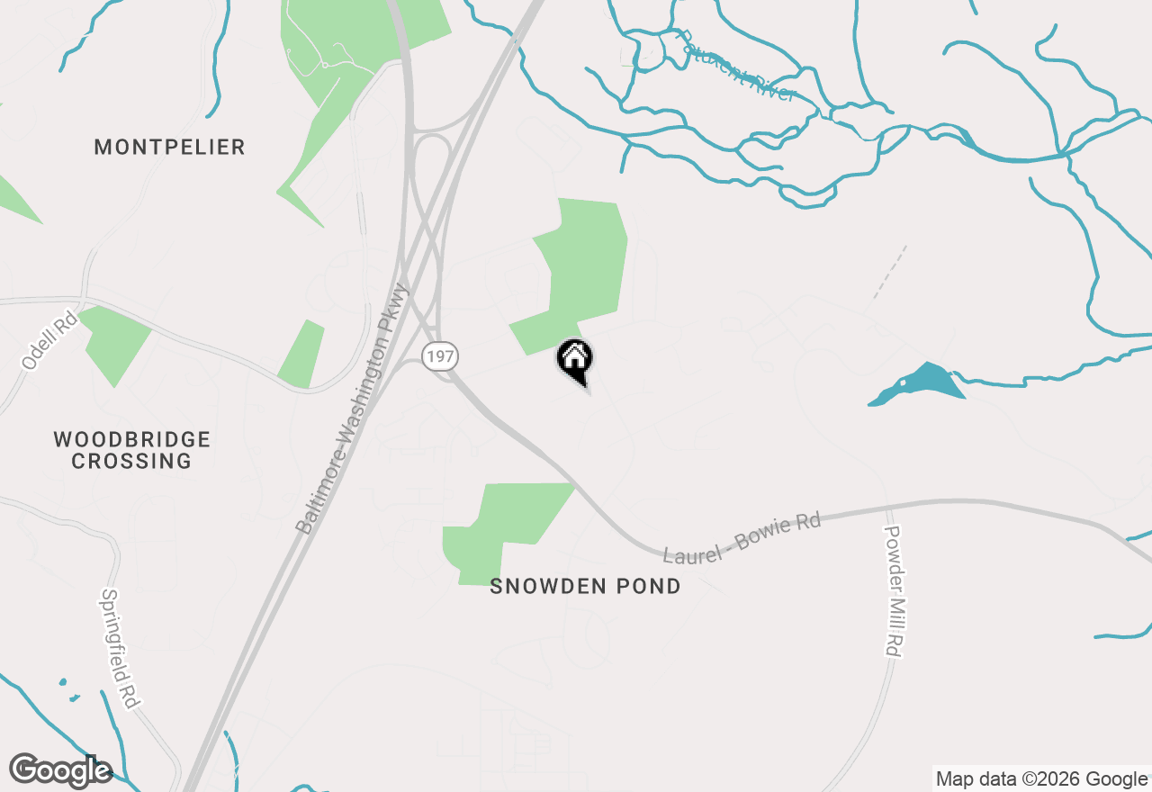 Map of 10101 Madronawood Drive, Laurel, MD 20708