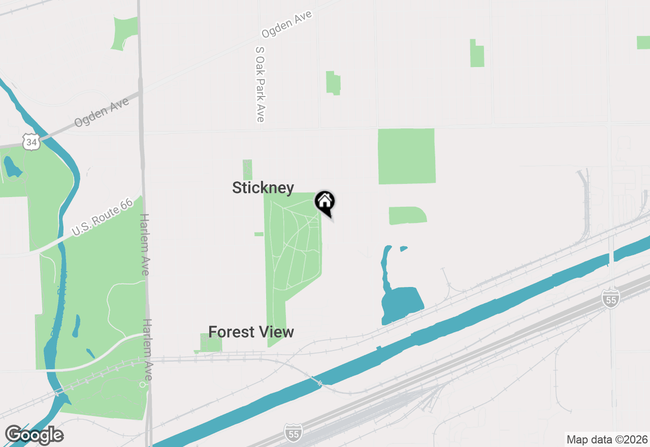 Map of 4211 East Avenue, Stickney, IL 60402