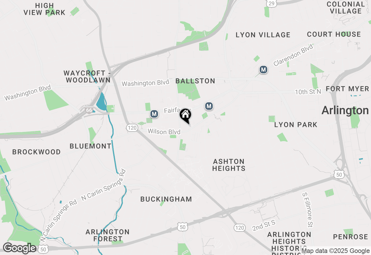 Map of 820 N Pollard Street #812, Arlington, VA 22203