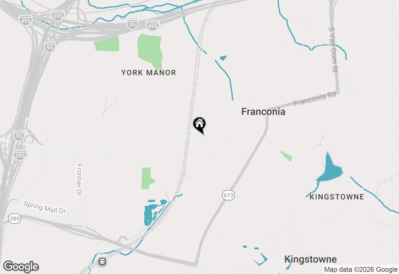 Map of 6400 Fleetside Court, Alexandria, VA 22310