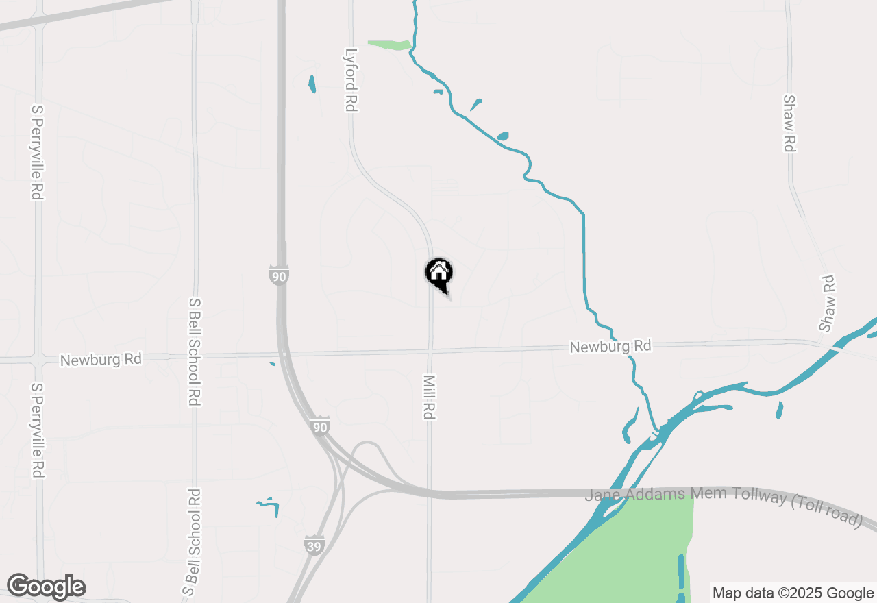 Map of 8320 Trudy Road, Rockford, IL 61108