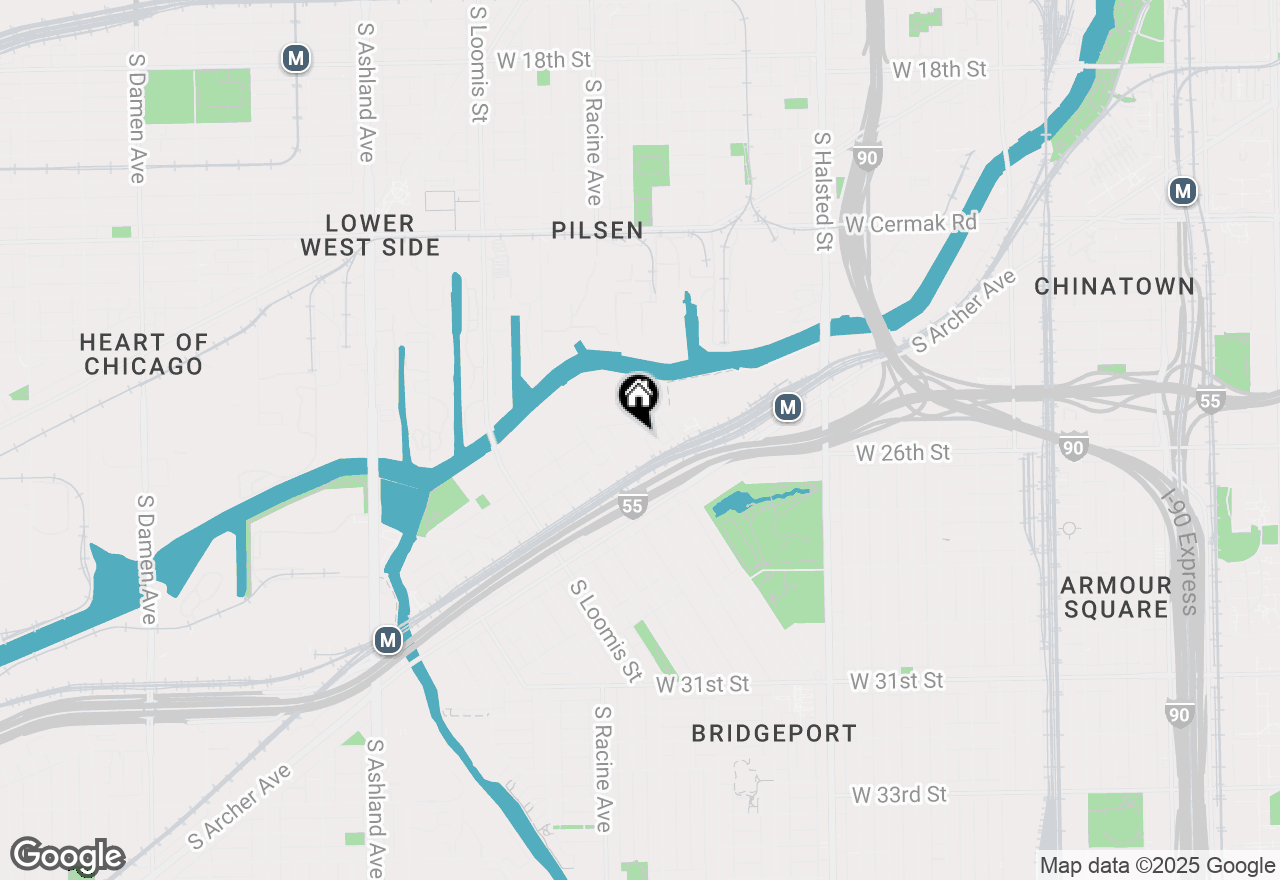 Map of 2532 S Stark Street, Chicago, IL 60608