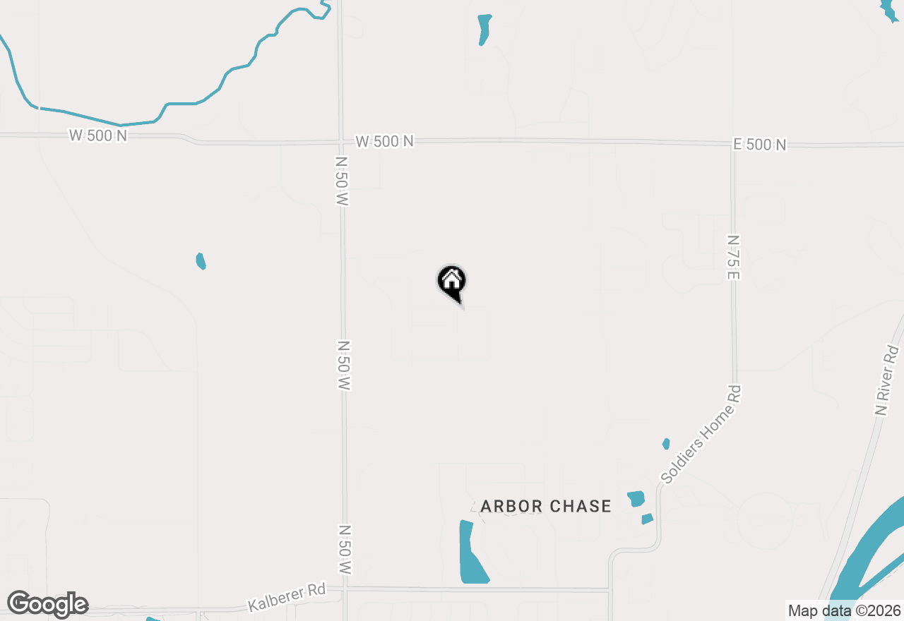 Map of 131 Fossey Street, West Lafayette, IN 47906