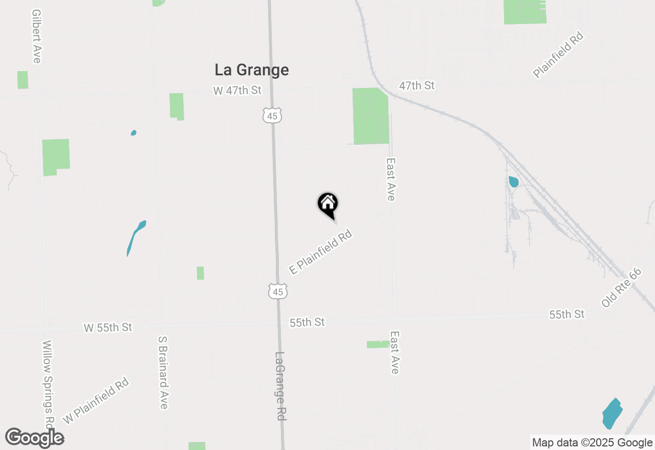 Map of 935 S 8th Avenue #5, La Grange, IL 60525