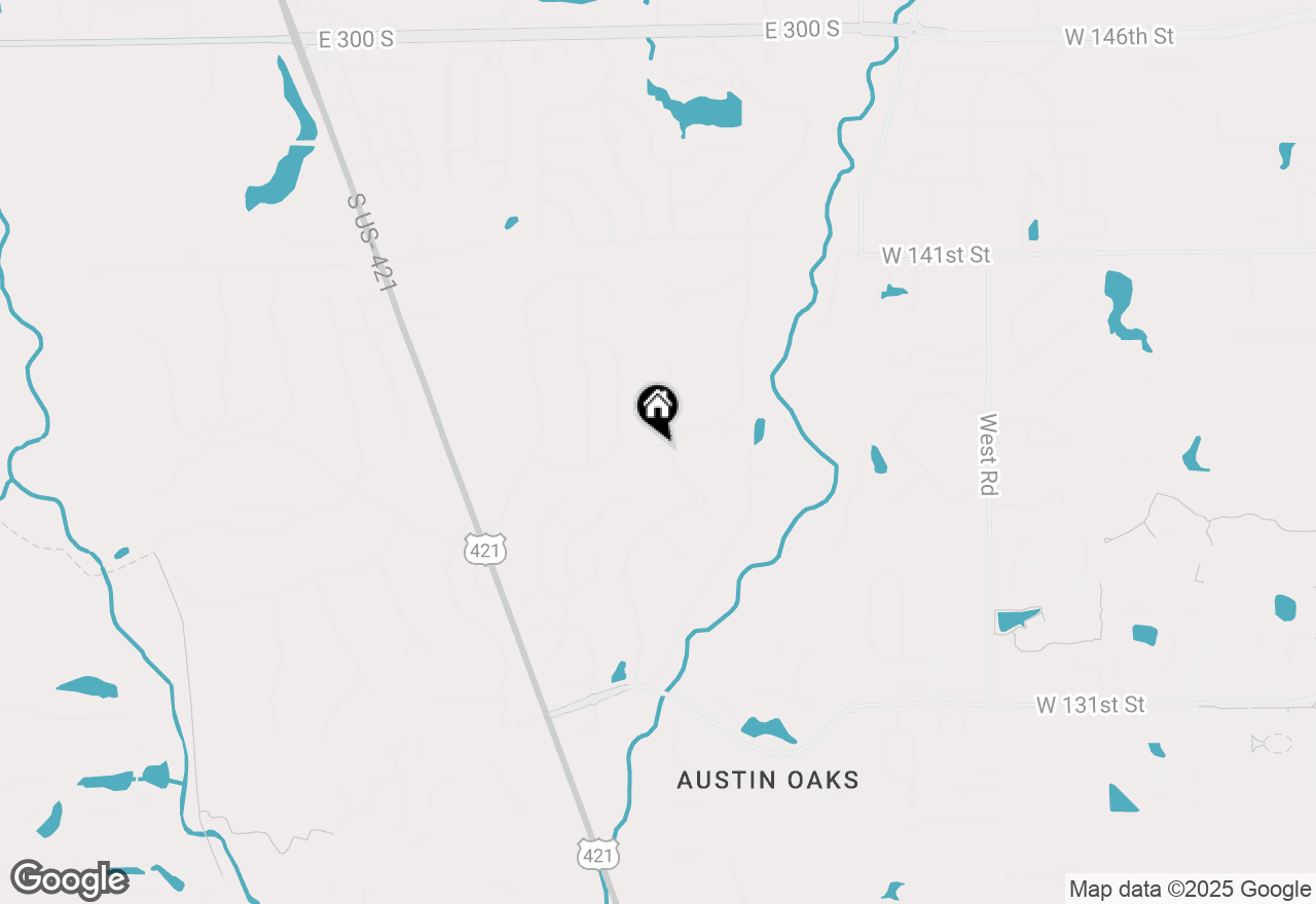 Map of 11542 Willow Springs Drive, Zionsville, IN 46077
