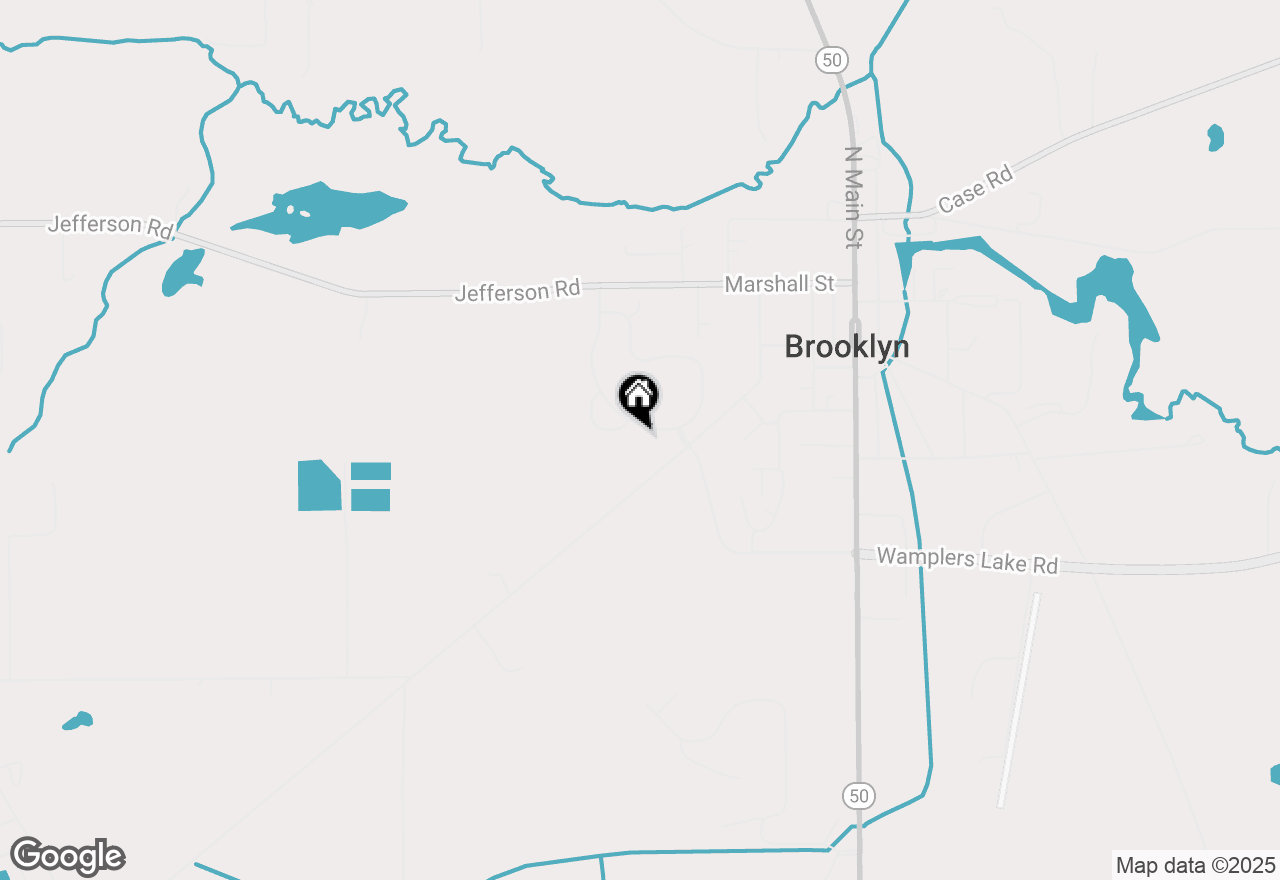 Map of 416 Constitution Avenue, Brooklyn, MI 49230