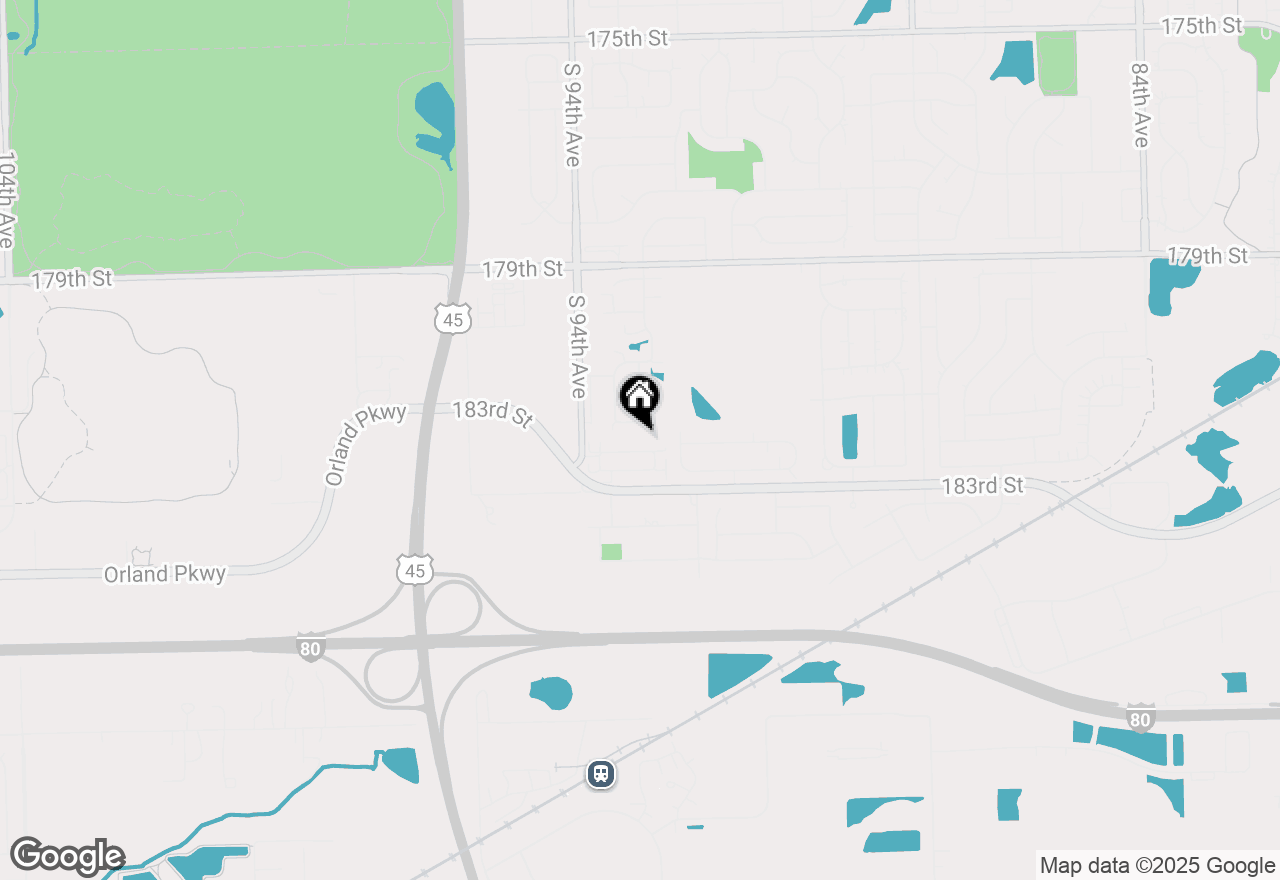 Map of 18272 Murphy Circle #18272, Tinley Park, IL 60487