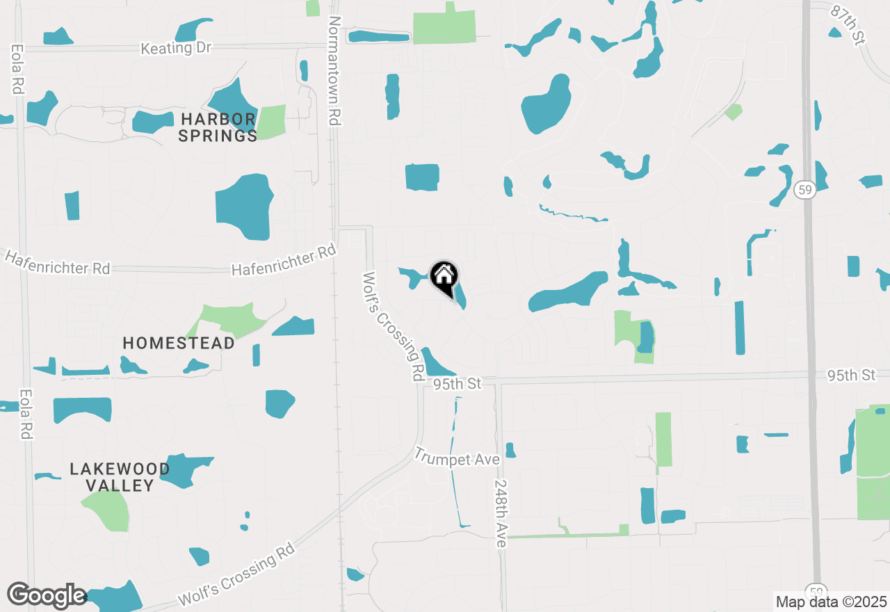 Map of 4120 Idlewild Lane, Naperville, IL 60564