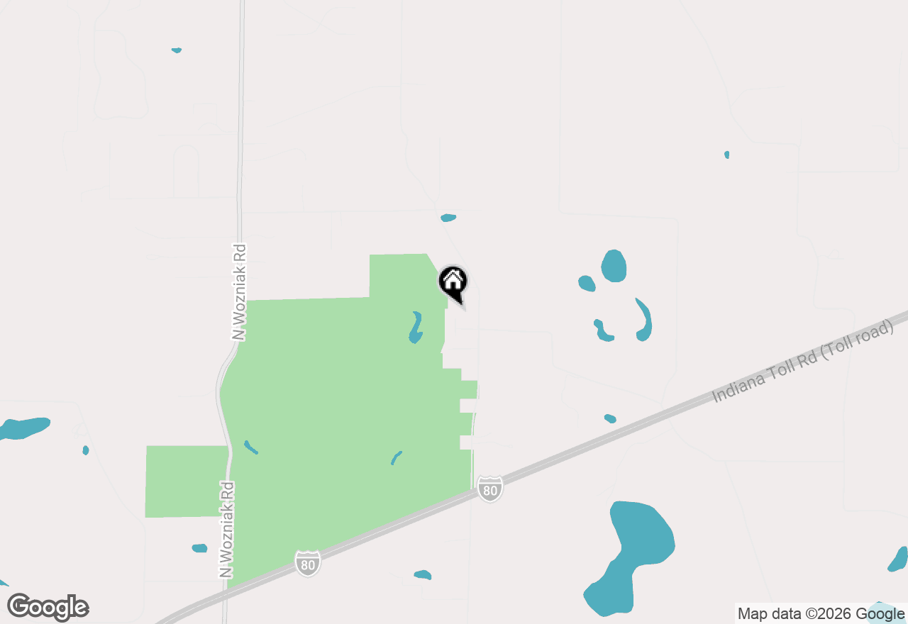 Map of 906 Honeysuckle Lane, Michigan City, IN 46360