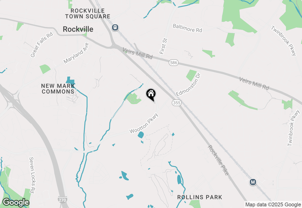 Map of 195 Hardy Place, Rockville, MD 20852