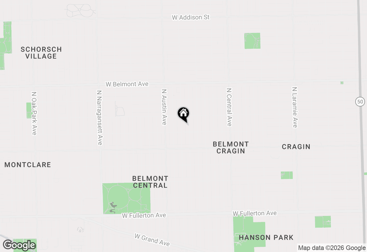 Map of 2923 N Marmora Avenue, Chicago, IL 60634