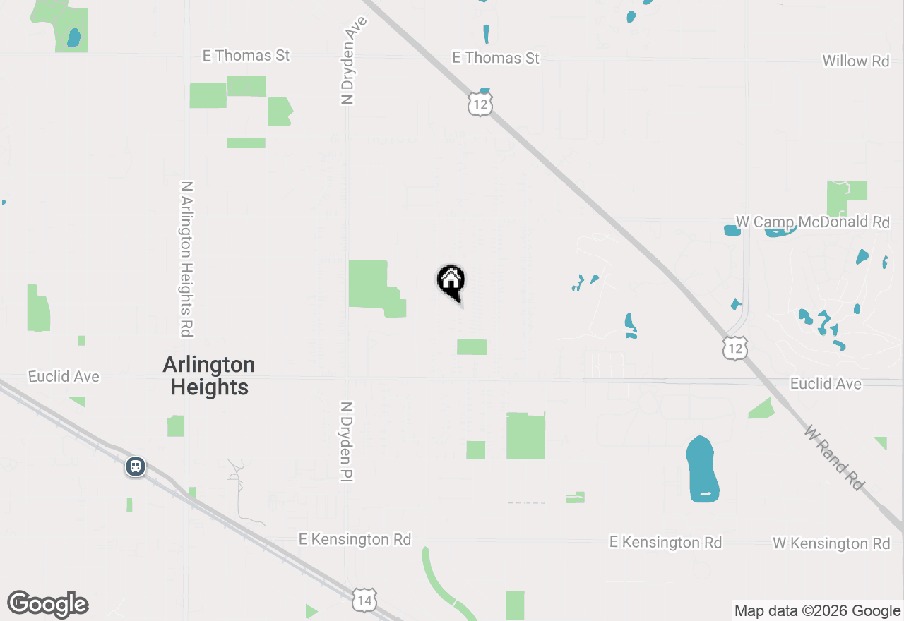 Map of 730 N Wilshire Lane, Arlington Heights, IL 60004